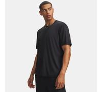 Camiseta de manga corta Under Armour Explor Iso-Chill UPF para hombre Negro / Negro S