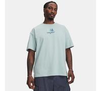 Camiseta de manga corta Under Armour Heavyweight Fitness Expo para hombre Enamel Azul / Wham Azul XXL