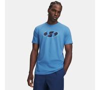 Camiseta de manga corta Under Armour Lockertag para hombre Aegean Azul / Midnight Marino Azul XS