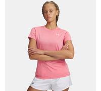 Camiseta de manga corta Under Armour Tech™ Twist para mujer Bittersweet Rosa / Blanco S