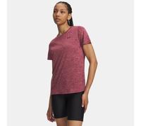 Camiseta de manga corta Under Armour Tech™ Twist para mujer Claret / Ox Blood S