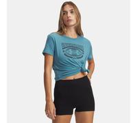 Camiseta de manga corta Under Armour Varsity para mujer Boundless Azul / Dark Marino Azul Azul S