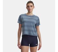 Camiseta de manga corta Under Armour Velociti para mujer Azul Wind / Reflectante S