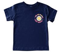 Camiseta de manga corta unisex para mujer con texto en inglés "ON My Moms Last Nerve" para adolescentes y adolescentes. Camiseta divertida con estampado para bebés de 3 a 13 años, azul oscuro, 13-14
