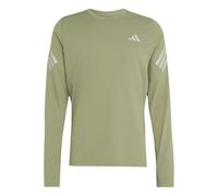 adidas Hombre Adi365 Running Iconic Long Sleeve Shirt, Tent Green/halo Green, L