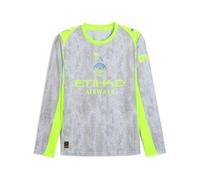 Camiseta De Manga Larga De La 3ª Equipación 2025/26 del Manchester City - Réplica - Hombre - Pro Green - Talla: M