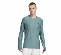 adidas Hombre Own The Run Long Sleeve tee, Preloved Teal, M