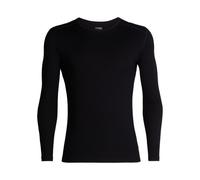 Camiseta de manga larga Icebreaker Mens 260 Tech Ls Crewe (negro) hombre