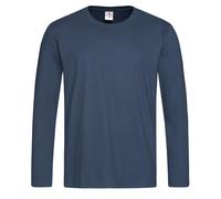 Camiseta De Manga Larga Lisa Para Hombre Stedman De Algodón Sin Logo