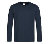 Camiseta De Manga Larga Lisa Para Hombre Stedman De Algodón Sin Logo