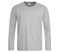 Camiseta De Manga Larga Lisa Para Hombre Stedman De Algodón Sin Logo