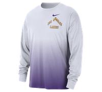 Camiseta de manga larga Max90 Nike NBA Los Angeles Lakers Courtside City Edition - Hombre - Blanco XL
