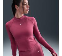 Camiseta de manga larga Nike Pro Dri-FIT - Mujer - Morado S (EU 36-38)