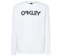 Oakley Mark II Camiseta de Manga Larga 2.0, Blanco/Negro, L Unisex
