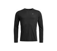 Camiseta de manga larga Ortovox 185 ROCK'N'WOOL LONG SLEEVE M (black raven) hombre