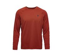 Camiseta de manga larga para hombre Black Diamond Alpenglow Long Sleeve Crew (Burnt Sienna)