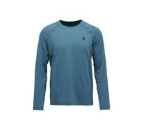 Black Diamond - Ropa para escalada - M Alpenglow LS Crew Creek Blue - Talla M - Azul Azul M
