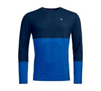 Camiseta de manga larga para hombre Ortovox 185 ROCK'N'WOOL LONG SLEEVE M (deep ocean)