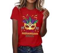 Camiseta de manga larga para mujer con texto "Mi yerno es mi hijo favorito", elegante, rojo, XXL