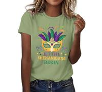 Camiseta de manga larga para mujer con texto "Mi yerno es mi hijo favorito", elegante, verde, XL