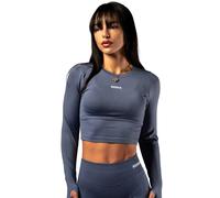 Camiseta de manga larga para mujer Nebbia Power Crop Top M Female