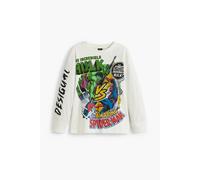 Camiseta de manga larga para niños Desigual Incredible Marvel 9/10 ans