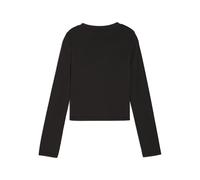 Camiseta de manga larga PUMA x ROSÉ para mujer, Ropa, Negro, S S