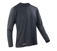 Camiseta De Manga Larga Spiro Performance Con Cuello Redondo