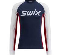 Camiseta de manga larga SWIX RaceX Classic Long Sleeve MEN (DARK NAVY-BRIGHT WHITE) Hombre