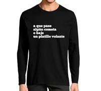 Camiseta de Manga Larga Turnedo - Iván Ferreiro (13- Camiseta Talla L)(Negra Manga Larga)