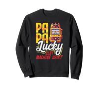 Camiseta de máquina tragamonedas Papa Lucky Casino Gambling Vegas Sudadera