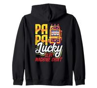 Camiseta de máquina tragamonedas Papa Lucky Casino Gambling Vegas Sudadera con Capucha