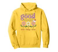 Camiseta de margarita con frase positiva para niñas, cita de buenas semillas Sudadera con Capucha