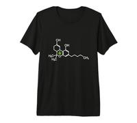 Camiseta de Marihuana con diseño de Fórmula 420, de Cannabis THC Camiseta Premium
