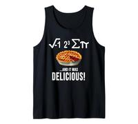 Camiseta de matemáticas "I Ate Some Pie And It Was Delicious Pi Day" Camiseta sin Mangas