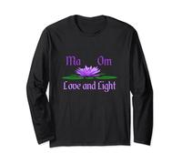 Camiseta de meditación Ma Om Meditación Mantra Manga Larga