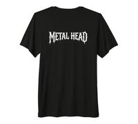 Camiseta de Metal Head para Fans del Metal Pesado, Camiseta Vintage de Metal Camiseta Premium