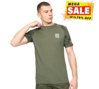 Camiseta De Moda Casual Para Hombre Crosshatch Janscore Verde