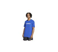 Camiseta de montaña adidas mt log tech hombre azul XS