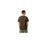 Camiseta de montaña the north face m ss simple dome new taupe ver M