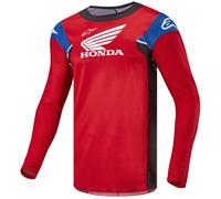 Camiseta de motocross Alpinestars Racer Iconic Honda Collection en rojo, negro, azul y blanco S