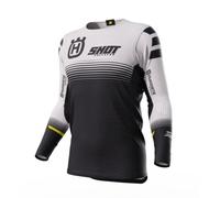 Shot Aerolite Husqvarna Limited Edition Maillot de Motocross, negro-blanco, tamaño M