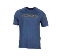 Camiseta de MTB Klim Revolution SS Azul VestidoL Azul Vestido