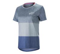 Camiseta de MTB Mujer Alpinestars Stella Alps 8.0 SS Azul/StillwaterS Azul,Stillwater