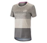 Camiseta de MTB Mujer Alpinestars Stella Alps 8.0 SS Gris/AntracitaL Gris,Antracita
