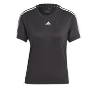 adidas Mujer AEROREADY Train Essentials 3-Stripes Tee, Black/White, XS