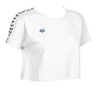 ARENA W Corinne Team T-Shirt, Mujer, White/White/Black, XS