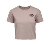 Camiseta de mujer Black Diamond Faded Crop L Female