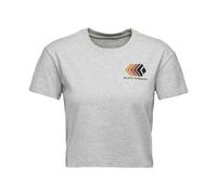 Camiseta de mujer Black Diamond Faded Crop S Female
