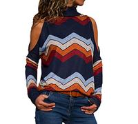 Camiseta de Mujer,Blusa y Camisa Mujer Manga Larga Hombro sin Tirantes Imprimiendo Arriba Camisetas Mujer Manga Larga Originales vpass